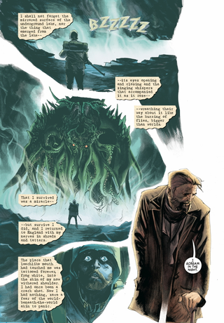Illustration for article titled Neil Gaiman tackles Sherlock Holmes in this A Study In Emerald exclusive